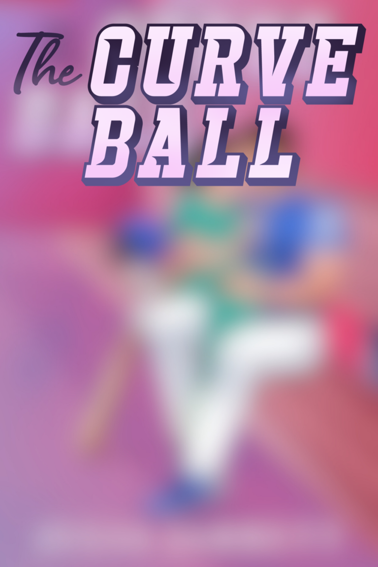 cover showing title only and the rest blurbed out until the cover reveal. The Curveball by Julia Jarrett, Cedar Creek thunder book two